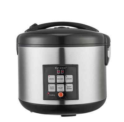 China Easy And Multi Function Cooker Electric Multi Cooker Stainless Steel Rice Cooker Kitchen Appliances for sale