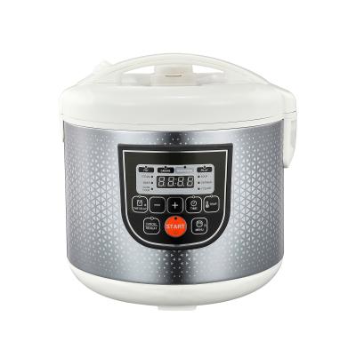 China Universal Factory Directly Sell 5L 860W 17-In-1 How To Cook Rice Using Smart Slow Cooker Rice Cooker And Pressure Cooker for sale