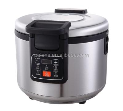 China Stainless Steel Large Large Large Size Restaurant Rice Cooker Commercial Nonstick Liner Inner Pot Non-stick Electric Aluminum Pot for sale