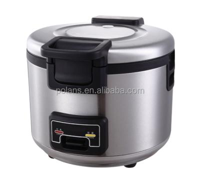 China Commercial Large Capacity Large Size Rice Cooker Stainless Steel Electric Rice Cooker for sale