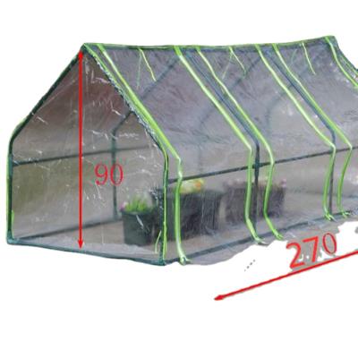 China Alloy+green house film Japan and South Korea tunnel factory hot selling mini insulation shed rainproof shed greenhouse garden greenhouse for sale