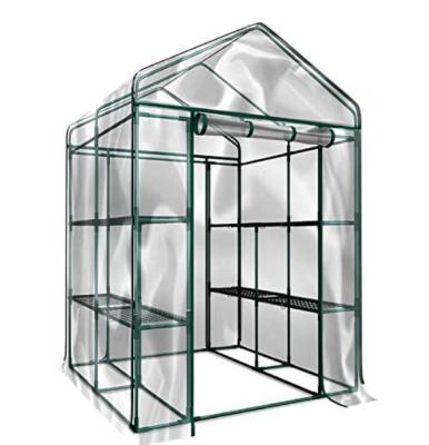 China Amazon Hot Selling High Quality PVC Coating Family Full Walk-in Greenhouse Indoor and Outdoor General Greenhouse - Garden for sale