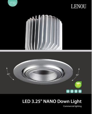 China IP50 Exterior Recessed LED Bathroom Downlights for Shopping Mall for sale