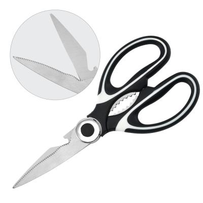 China Morden Multifunctional Kitchen Scissors With Stainless Steel Plastic Handle Multi Purpose Kitchen Shears for sale