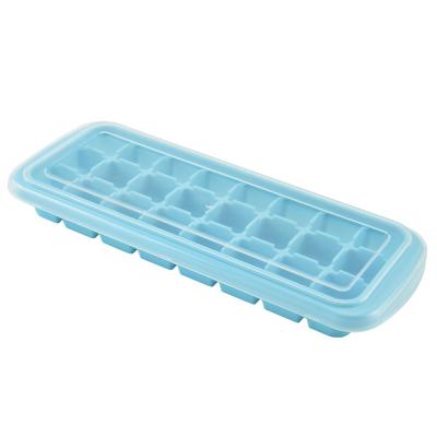 China Mini Silicone Ice Cube Tray Ice Cube Tray Box Viable Ice Cube Mold Tray for sale