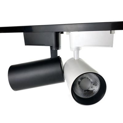 China Shop GU10 MR6 E27 Track Spot Light Fixture LED Track Light Housing for sale