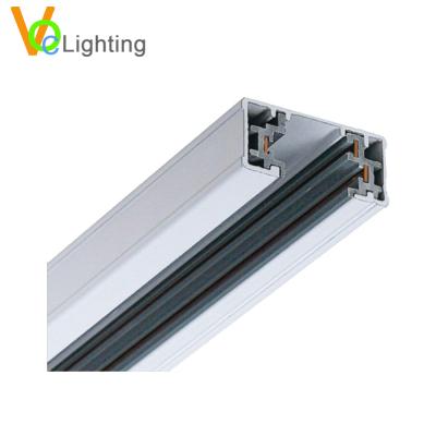 China Aluminum Alloy 3 Phase Track Rail For LED Track Light 30W COB Rail Ceiling Track Light for sale