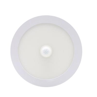 China Outdoor Induction Residential Motion Sensor LED Panel Light 6W 12W 18W 24W Motion Sensor LED Panel Light for sale