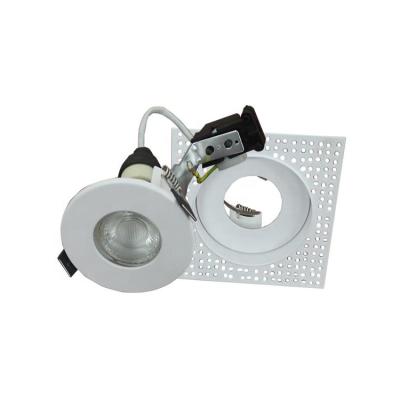 China Embeded Fire Trimless Downlight GU10 Rated Square Down Light Trimless IP65 for sale