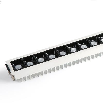 China Modern Led Linear Light System Dimmable Down Ceiling Led Recessed Lighting Led Light for sale