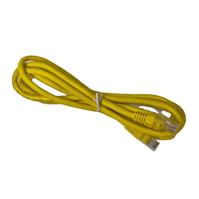 China The Finest Consumer Grade YELLOW Lan Cable CAT5E UTP RJ45 8P8C 4PAIR 26AWG 3Ft Cat5e Cable for sale