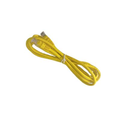 China YELLOW Consumer Network Cable CAT5E UTP RJ45 8P8C 4PAIR 26AWG CCAM 1.2M Cat5e Lan Cable for sale