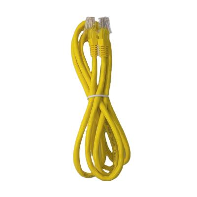 China CAT5E UTP Cable RJ45 8P8C 4PAIR 28AWG 1.2M Cat5e YELLOW Consumer Network One Website Cable for sale