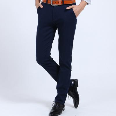 China Cotton Anti-Static Spandex Style Leisure Skinny Men's Chino Pants for sale