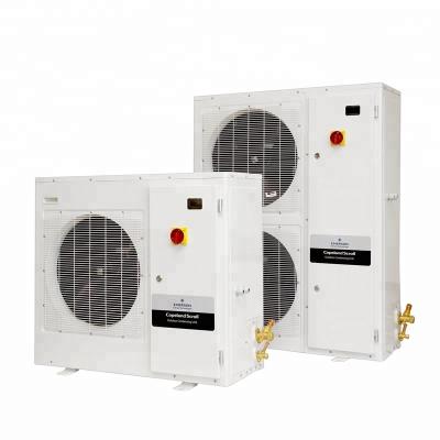 China All Copeland semi-hermetic air-cooled condensing units for cold room for sale