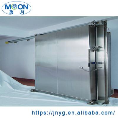 China All MOON factory supply PU sliding door, PIR sliding door, cold room sliding door with accessories for sale