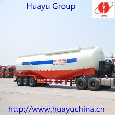 China Other tri-alxe v type bulk tank cement silo semi trailer, dry bulk semi trailer dry cement transport trailers for sale