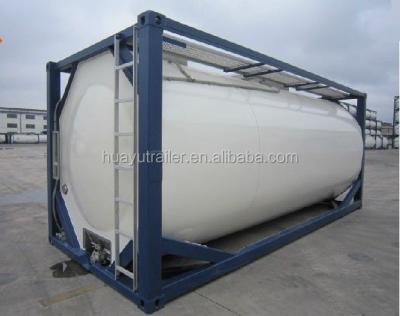 China Tank Container Container Fuel Tanker 24cbm / 48cbm 48cbm for sale