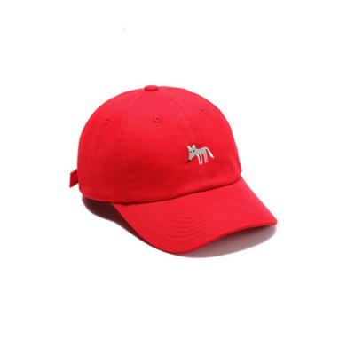 China JOINT Wholesale Custom Cotton Flat Embroidered Flexifit Hat 6 Panel Baseball Cap for sale