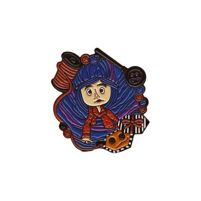 China Other Best Selling Cute And Fashionable Metal Pin Badges Metal Apparel Badges For Sale for sale