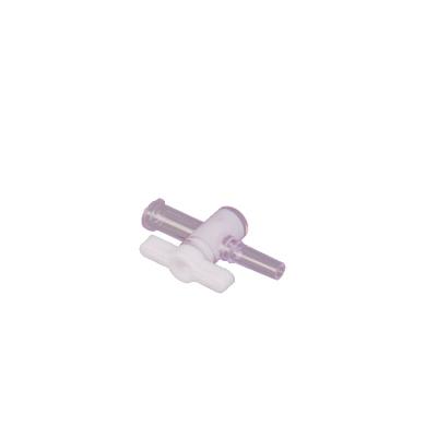 China PC/PE Medical consumables ccessories adapter 2 two way cock stopcock two way stopcock for sale