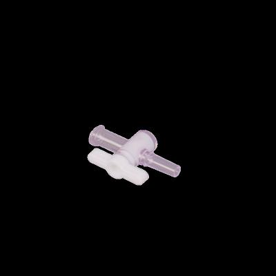 China PC/PE Infusion set Medical consumables accessories adapter two way stopcock for sale