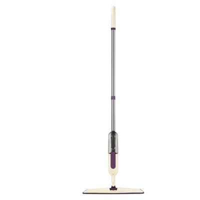 China Sustainable Microfiber Water Vapor Magic Spinning To Spin Spray Mop For Floor Cleaning for sale