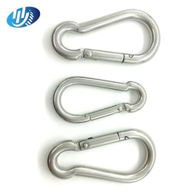 China Heavy Industry 304 316 Stainless Steel Carabiner Climbing Hooks Snap for sale