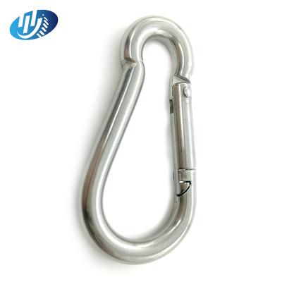 China Heavy Industry Stainless Steel Carabiner 304 316 Climbing Hook for sale