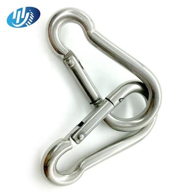 China High Quality Cheap Heavy Industry 304 Stainless Steel Spring Snap Hook M8*80 for sale