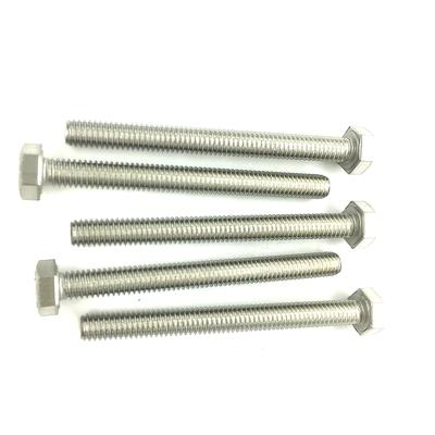 China Stainless steel stainless steel m7 hex bolt for mining heavy industry for sale