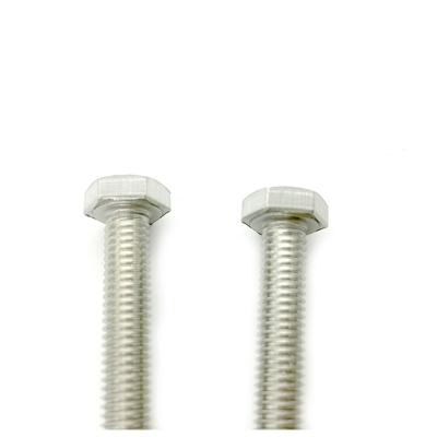 China Stainless steel stainless steel m7 hex head bolts for mining heavy industry for sale