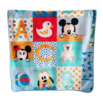 China 2020 high quality super soft flannel kids PORTABLE minky baby blanket for sale for sale