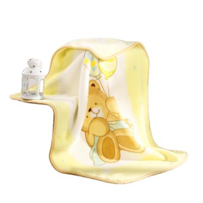 China Anti-pilling Baby Milestone Baby Blanket Flannel Blanket Fleece for sale