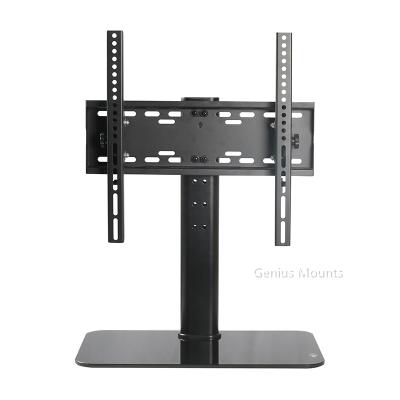 China SPCC Cold Rolled Appearance Steel Single Size TV Floor Mount Adjustable VESA 600x400 Outdoor Cheap Table Stand TV Stand for sale