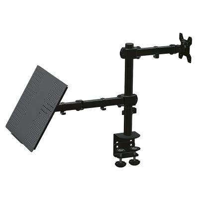 China Adjustable High Quality Portable Laptop Stand Folding Shelf Bracket (Height) On Laptop Bracket Desk Mount for sale