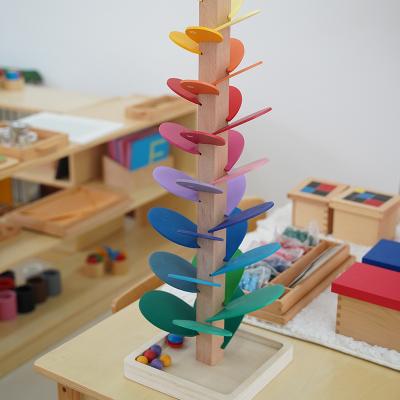 China Eco-friengly Winning Wooden Musical Interactive Learning Toy For Kids Classroom Rainbow Singing Tree Toy for sale