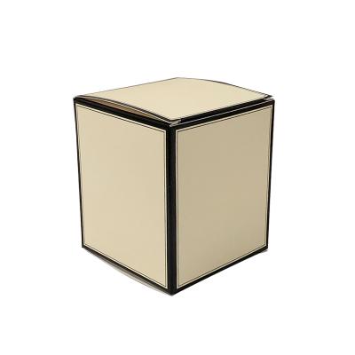 China Recycled Materials Wholesale Custom Design Eco-Friendly Recycled Handmade Foldable Gift Candle Shipping Boxes for sale