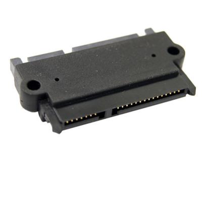 China HDD or SSD 22 Pin Male to Female SATA 6 Gbps Power Data Converter for sale