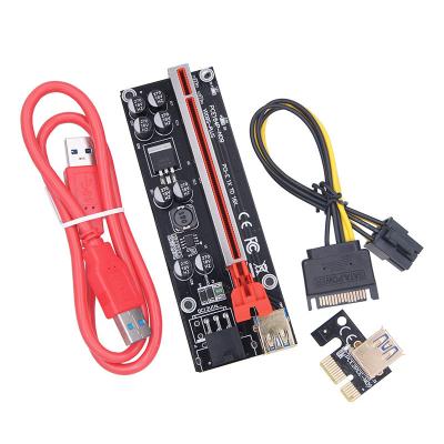 China Power Supply Board V009S Plus PCI-E Riser Card Supplement USB 3.0 Adapter Cable for sale