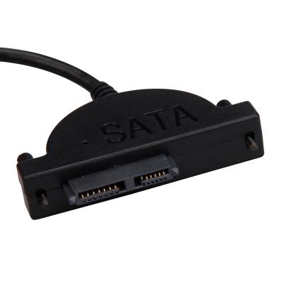 China Converter Cable 13 Pin SATA To USB Cable Easy Drive External Optical Drive for sale