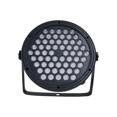 China Stage lighting led flat par light high power 60*3W rgbw led par light plastic stage LED plastic par light for sale