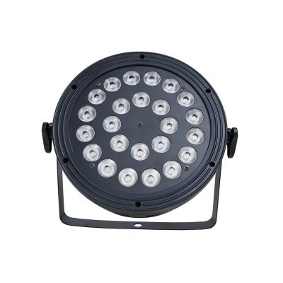 China Stage Lighting Waterproof Led Par Light High Power 24*18W RGBWAP 6in1 Outdoor Led Plastic Par Stage Light for sale