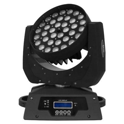 China Club DJ Disco Stage Lighting New Product 36*18W RGBW 4in1 LED Wall Wash Moving Head Light for sale