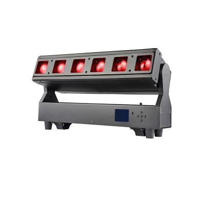 China Club Rgbw Led Wash Factory Price Zoom LED Light BAR With Moving 6pcs*40W RGBW 4in1 LED Zoom Bar for sale