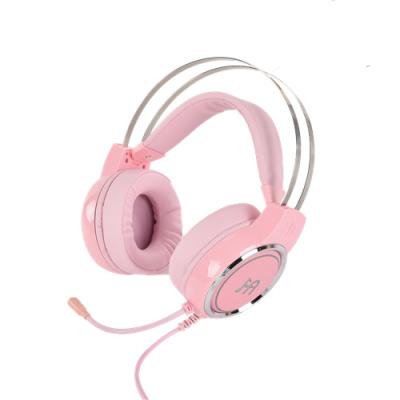 China LED Digital Display Gaming Earphone Hadphones Earphone Computer Wired Headset for sale