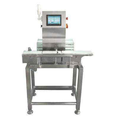 China Stainless Steel SUS304 Food Weighing Machine Inspection Machine Weighing Equipment Automatic Online Check Weigher Manufacturer for sale