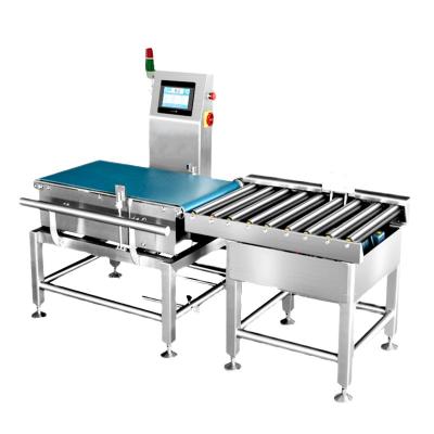 China SUS304 Stainless Steel Automatic Inline Weighing Machine Assembly Line Dynamic Weighing Machine Conveyor Belt Electronic Control Weigher for sale