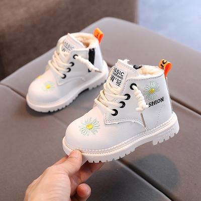 China Zapatos Para Bebe Kids Teens Winter Lightweight Boots For Girls Kid Boys Wholesale Martin Boots 21-30 Faux Fur Lining for sale