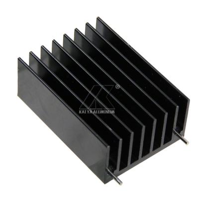 China FM Heatsink Anodized Black Aluminum Heatsink Profile For Led Heatsink Light To Grow for sale